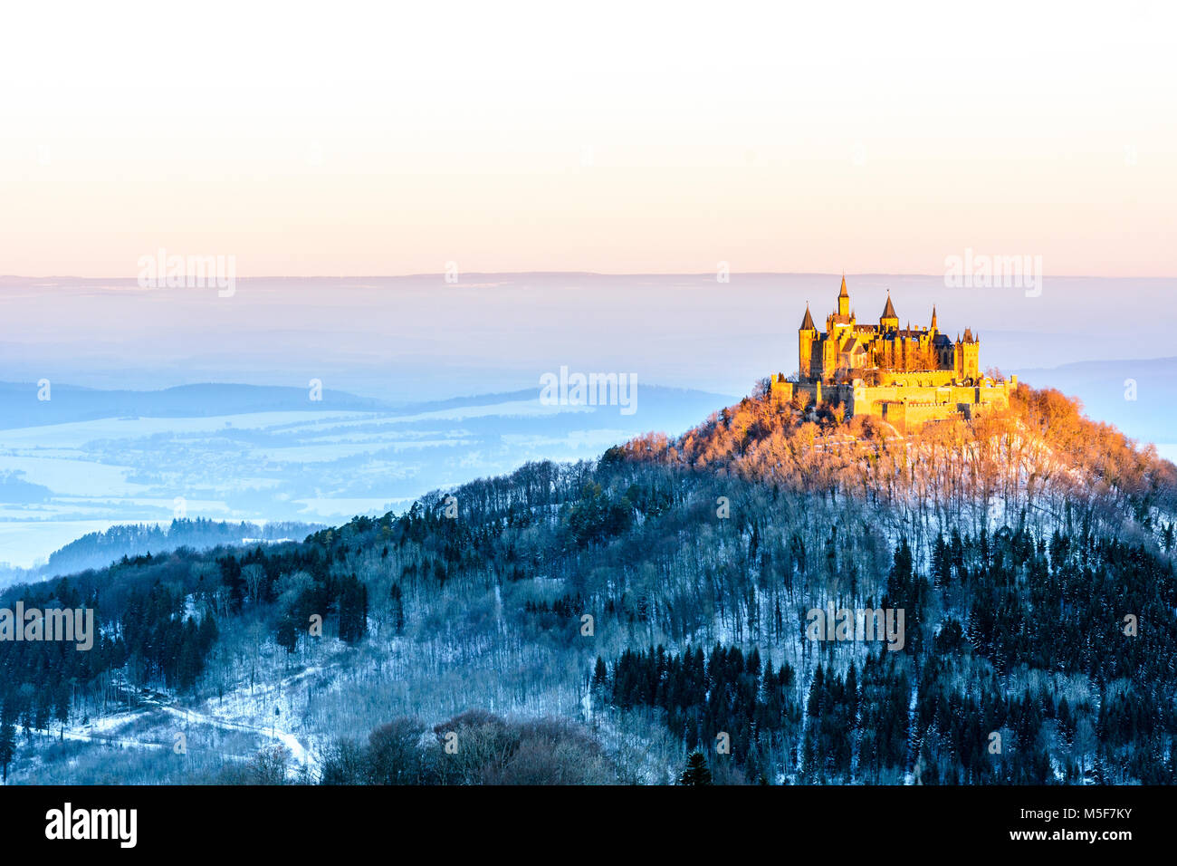 Hohenzollern castle winter hi-res stock photography and images - Alamy