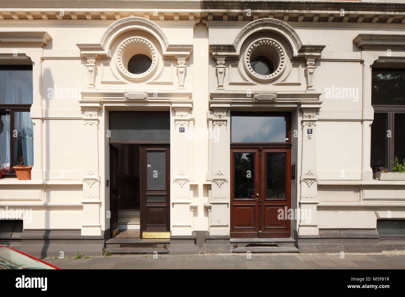 Decorated Entrances Residential Buildings Old Buildings Stock