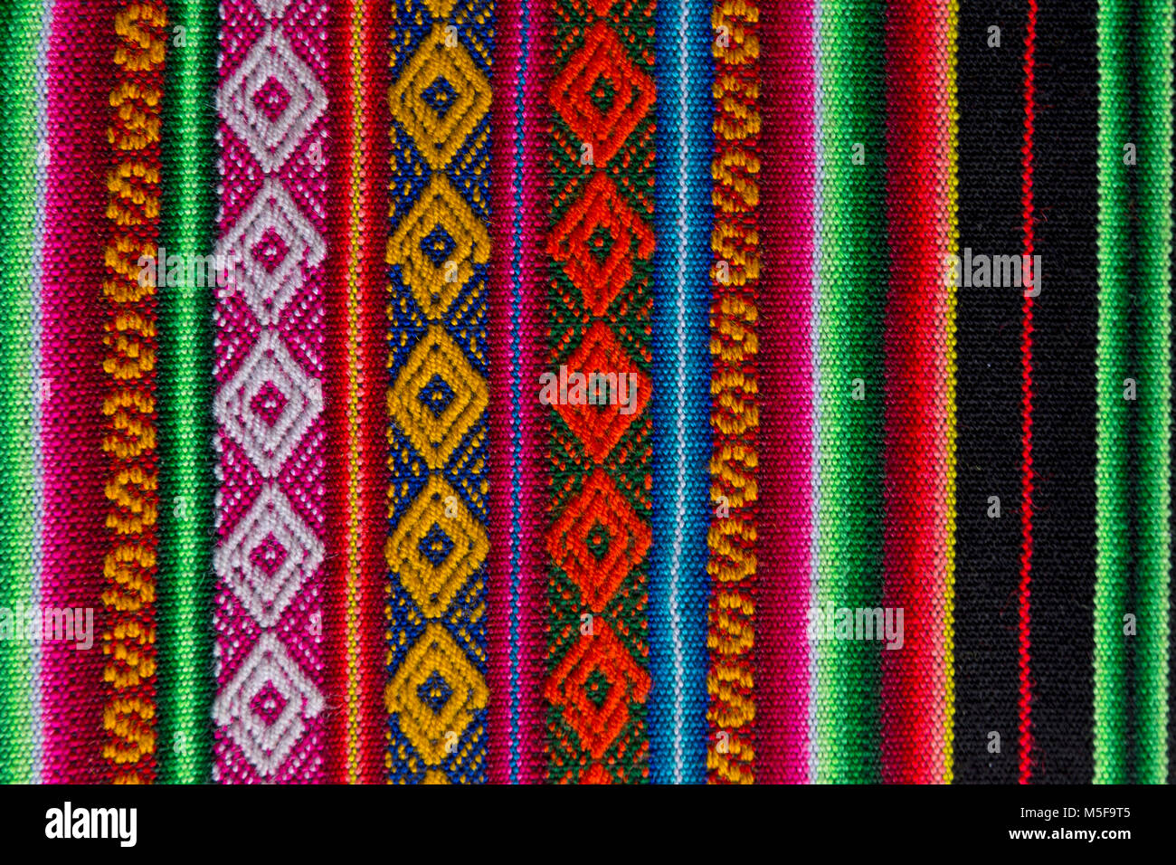 Traditional andean tapestry from northern Argentina and Bolivia. The 