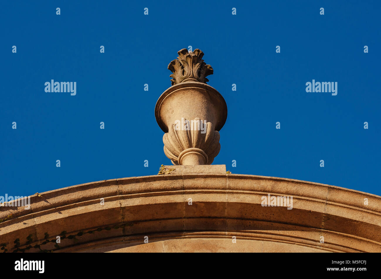 Decorative Stone Sculpture Stock Photo Alamy