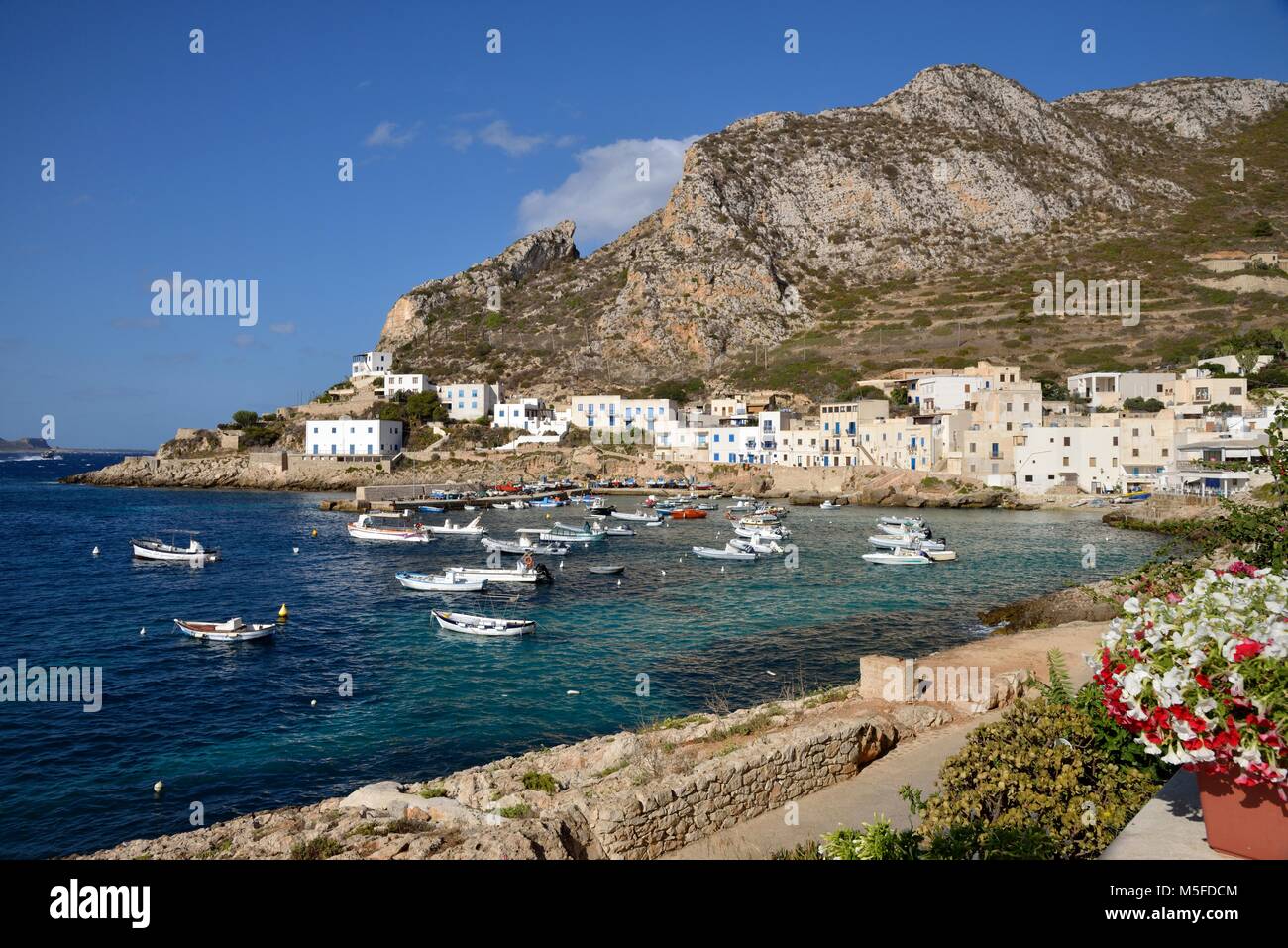 Levanzo, Aegadian Islands, Sicily, Italy Stock Photo