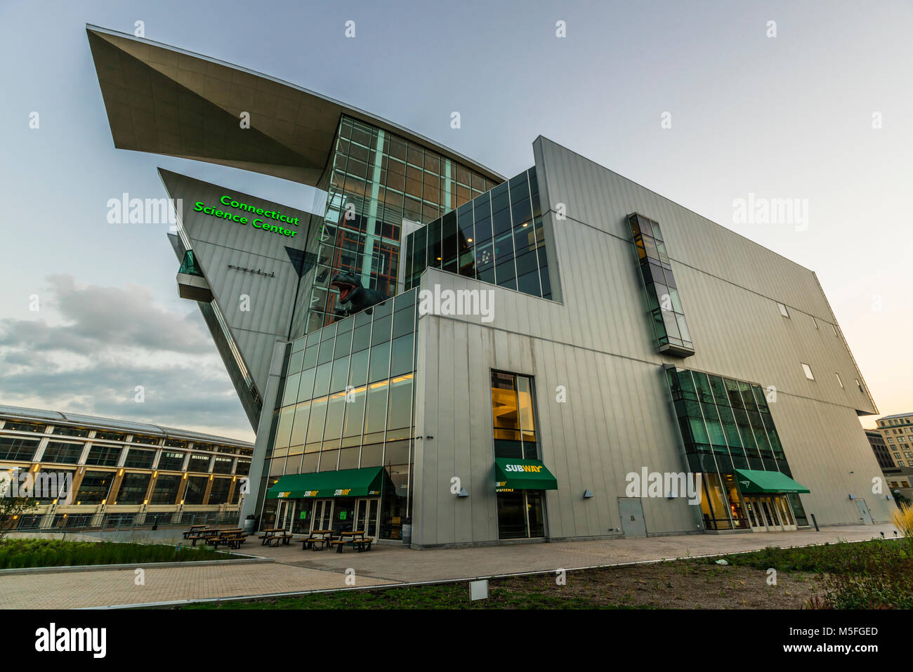 Connecticut Science Center Hartford, Connecticut, USA Stock Photo Alamy