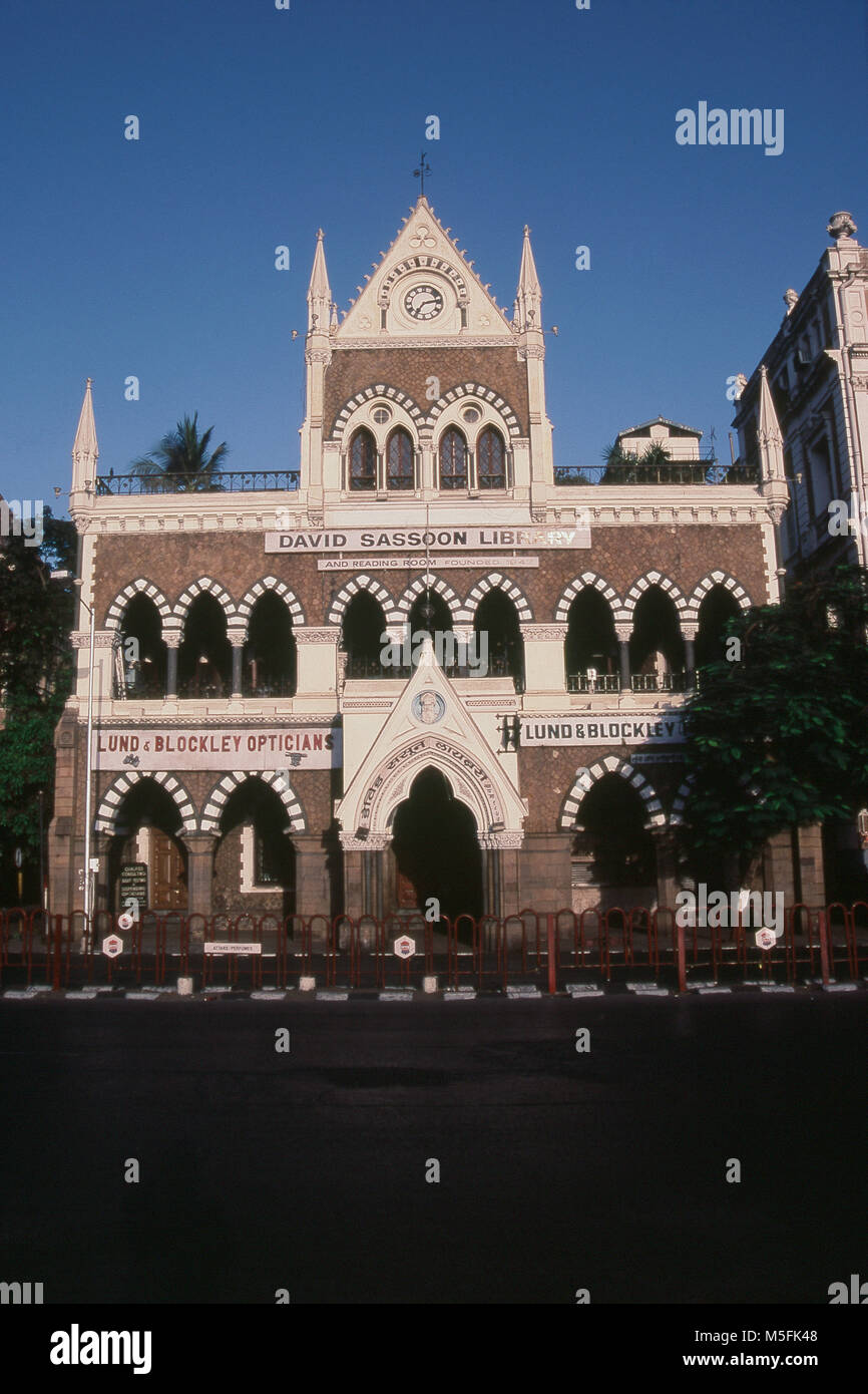 David Sassoon Library Building in Mumbai, India Stock Photo