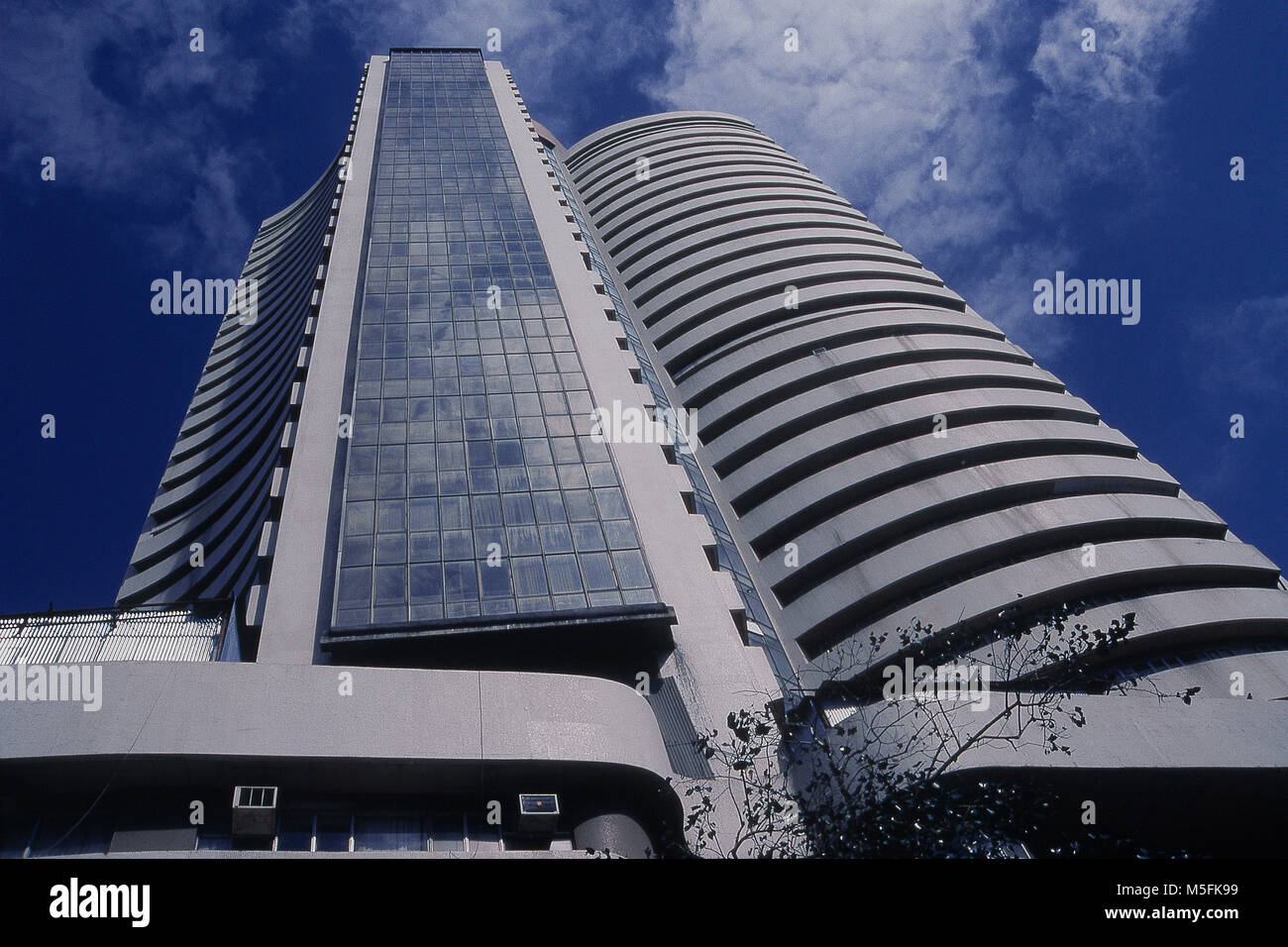 Bombay Stock Exchange building at Dalal Street, Mumbai, Maharashtra