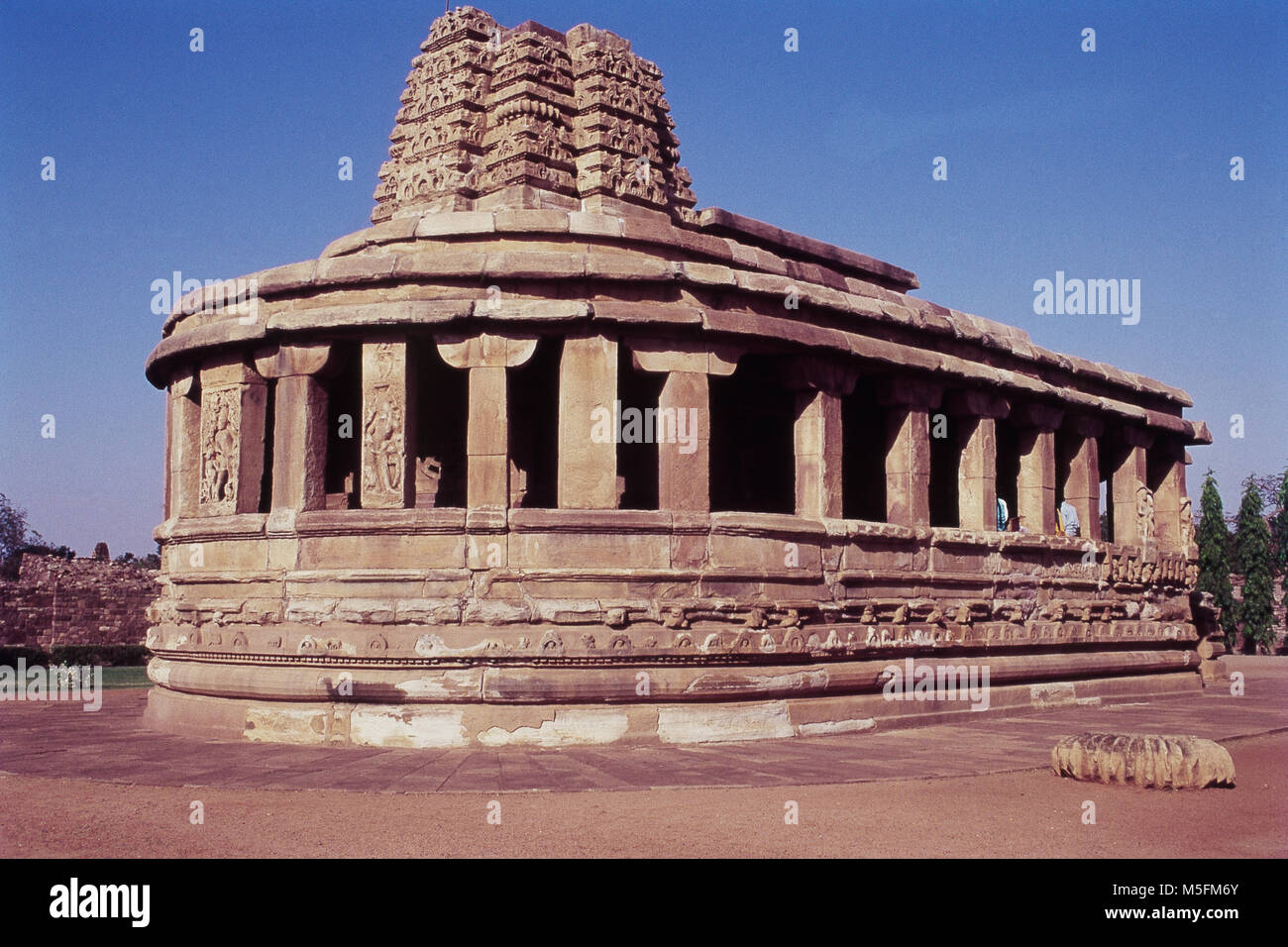 Durga Temple, Aihole, Karnataka, India, Asia Stock Photo