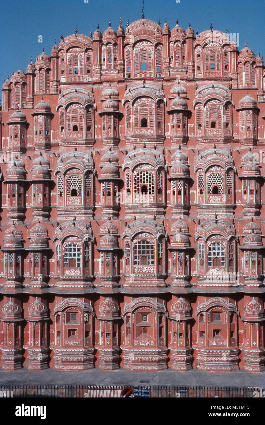 Hawa Mahal palace, Palace of the Winds, Jaipur, Rajasthan, India Stock Photo