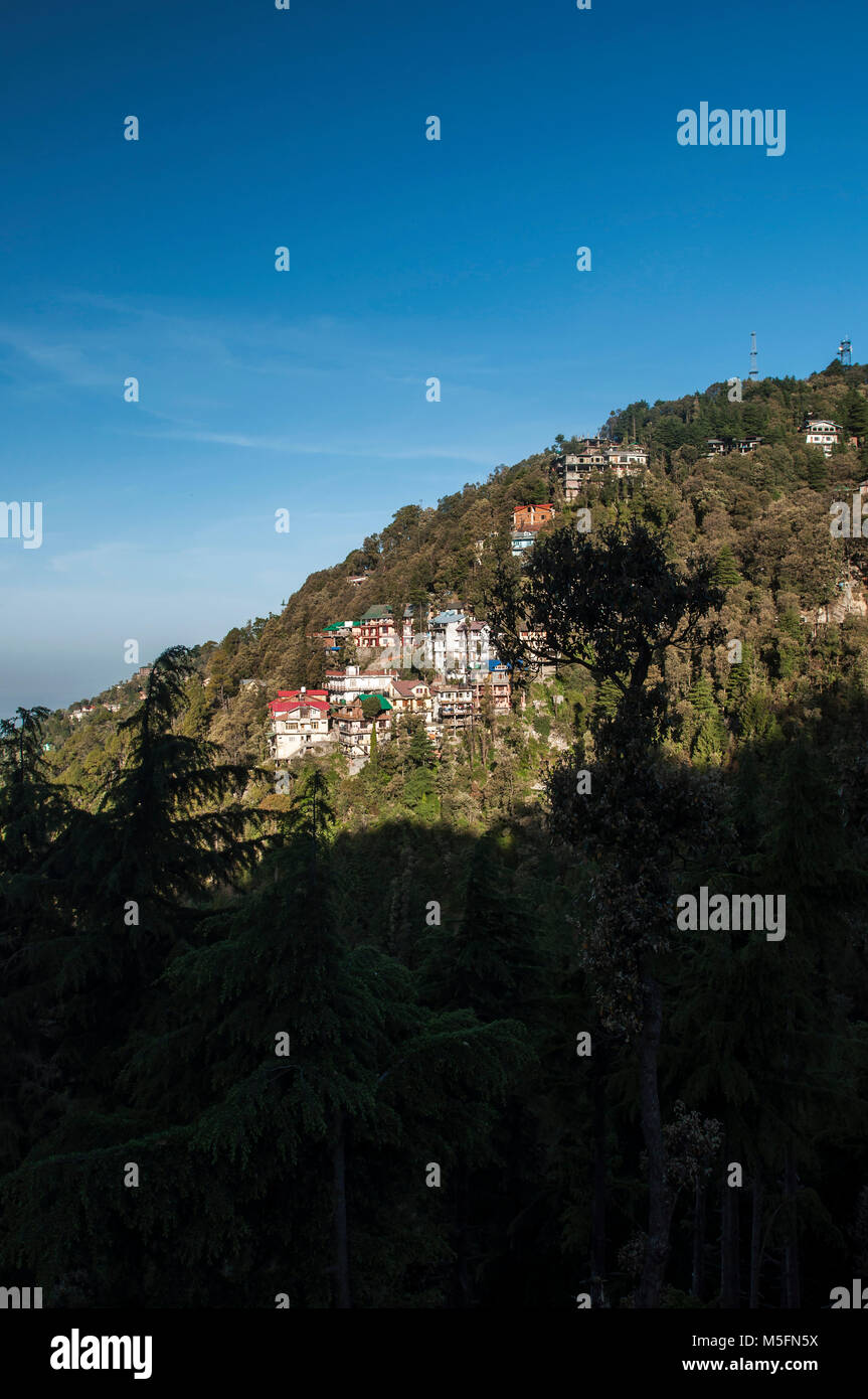 cityscape, Dalhousie, Himachal Pradesh, India, Asia Stock Photo