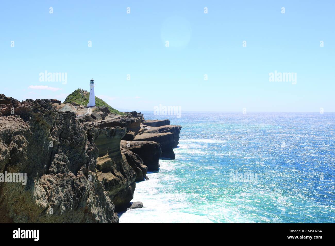 Castle Point Lighthouse, Wairarapa, New Zealand Stock Photo Alamy