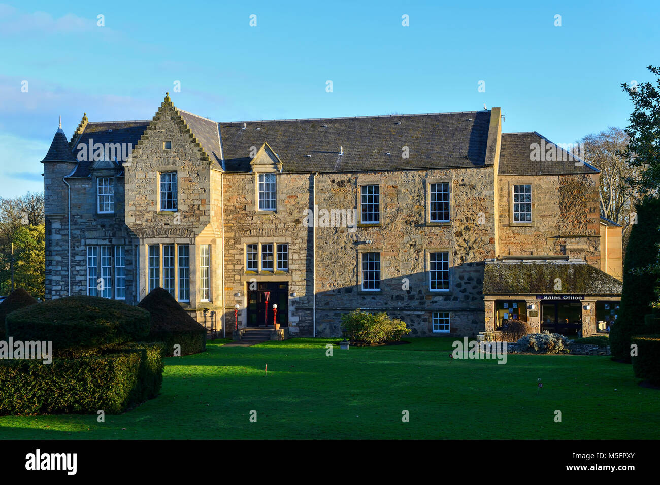 kilconquhar-castle-estate-hi-res-stock-photography-and-images-alamy