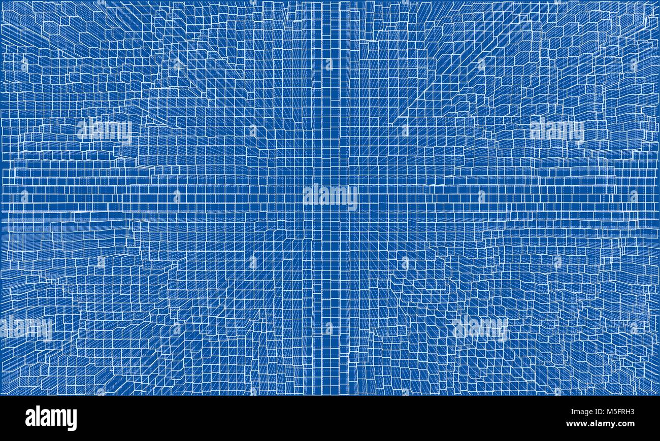 Pattern cube background. Vector rendering Stock Vector Image & Art - Alamy