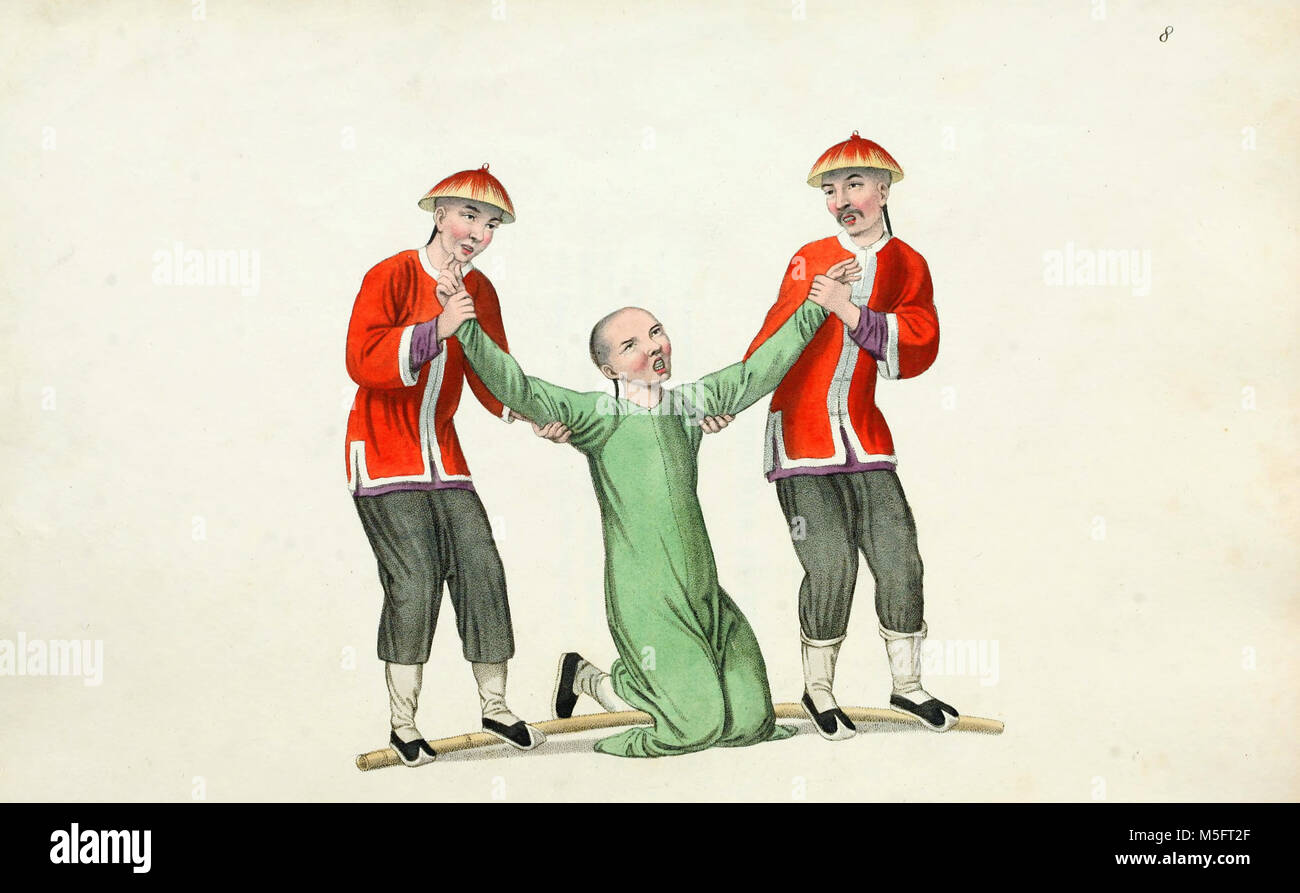 Punishing an Interpreter The Punishments of China british engraving