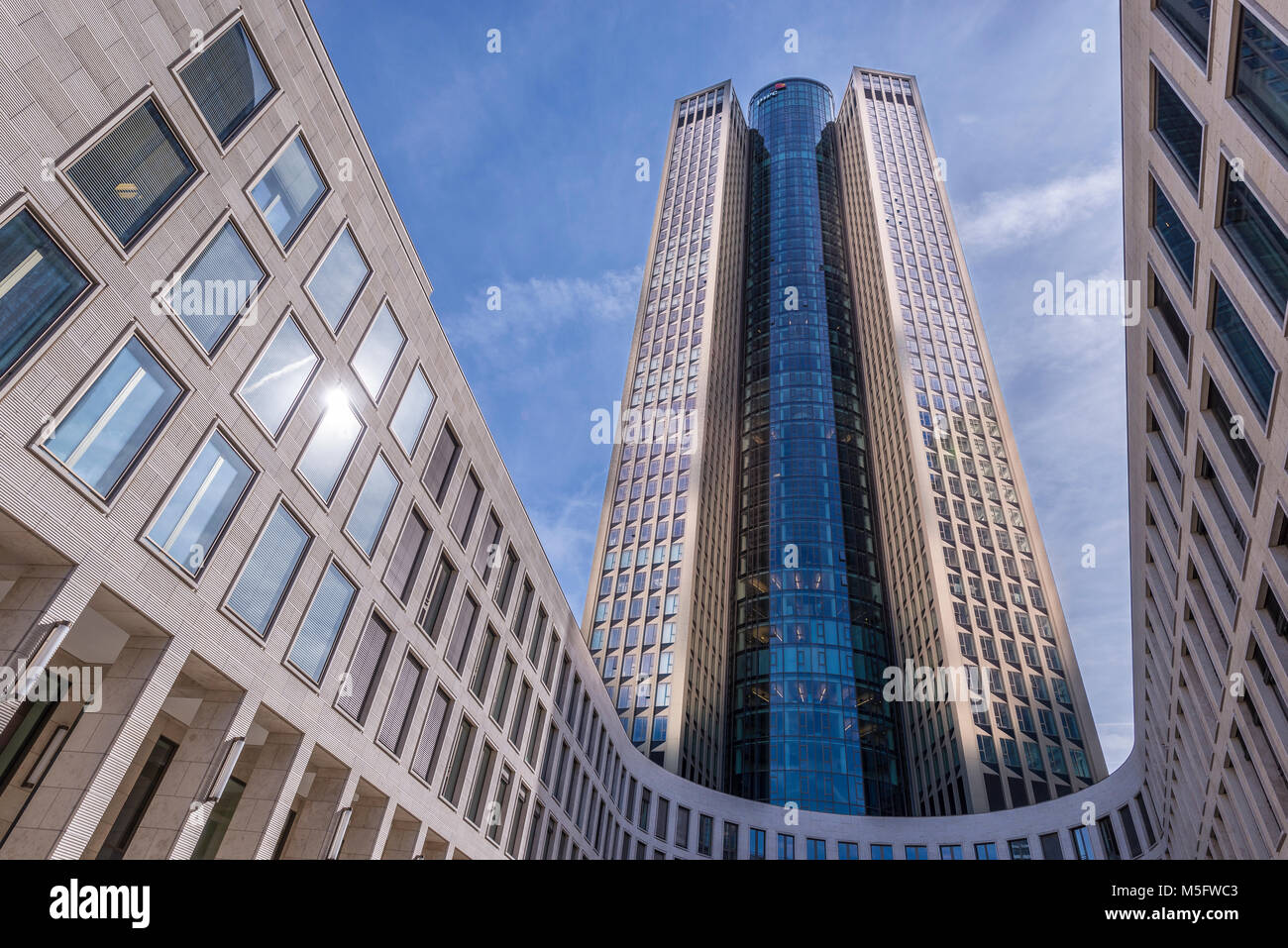 Tower 185, Frankfurt, Hessen, Deutschland, Europa Stock Photo