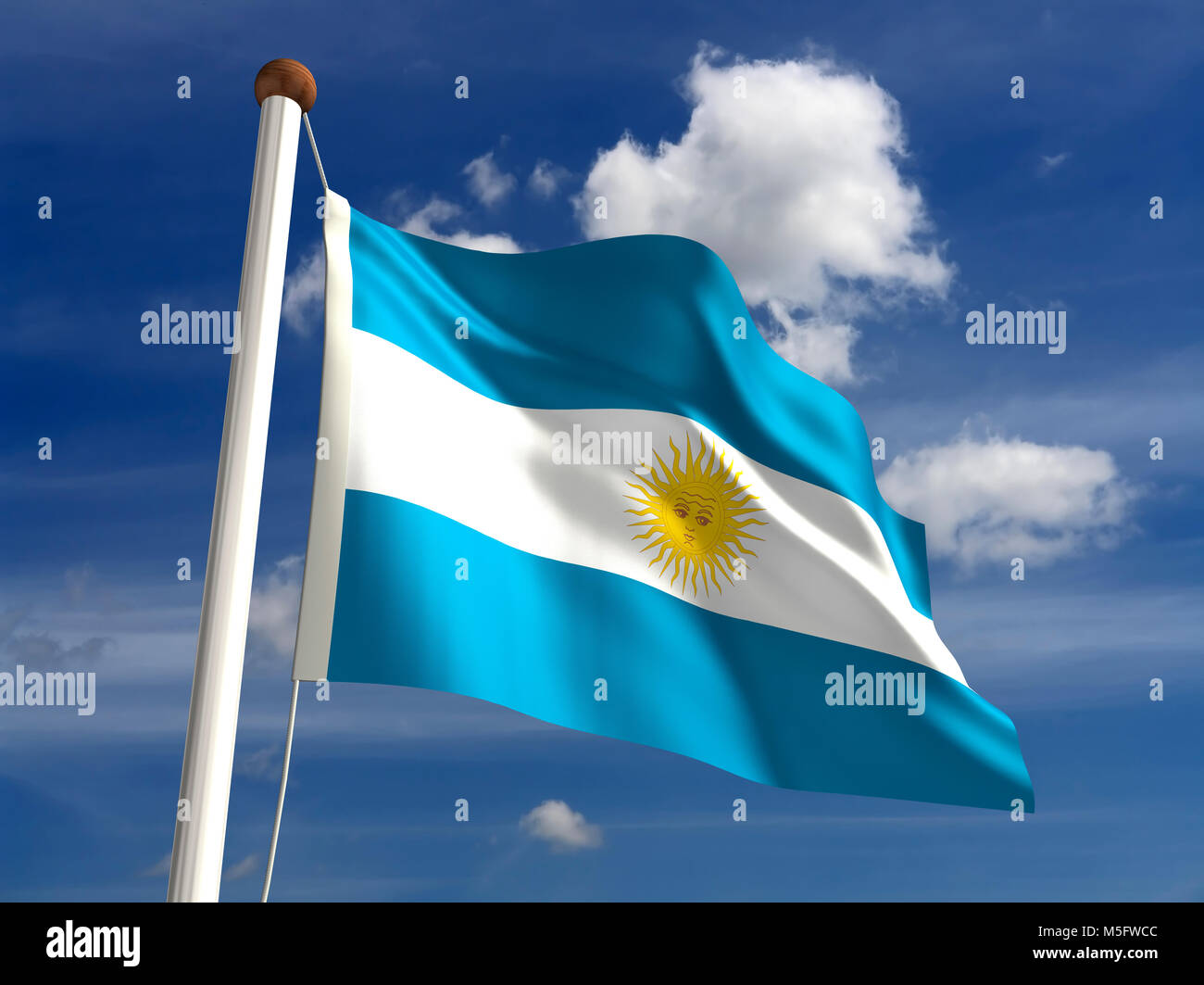 Argentina Flag Sweatpants For Men | 3D Printed Soft Jogger Pants For Sports & Running