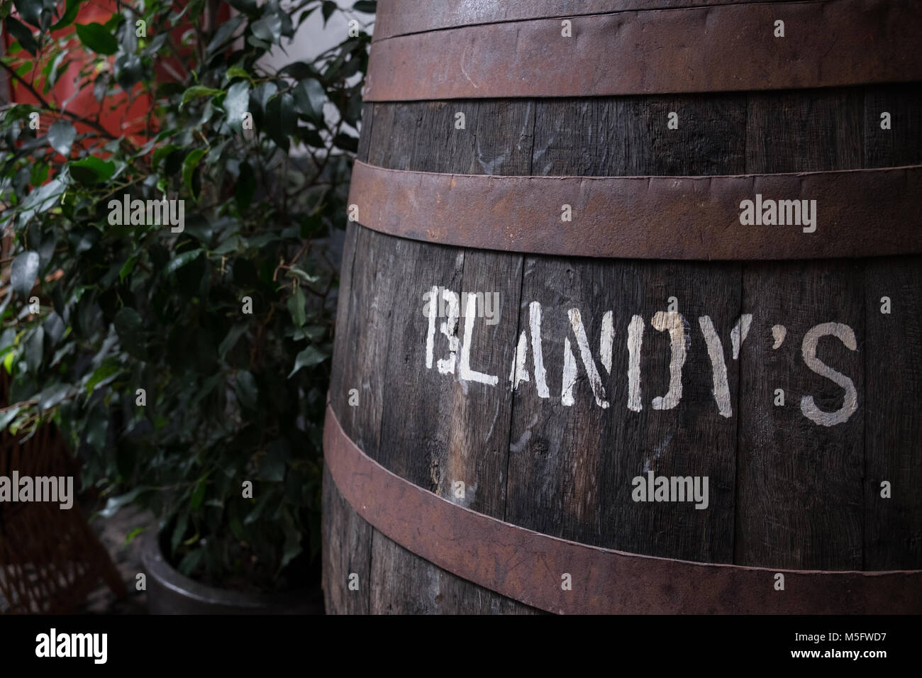 Blandy's Wine Lodge, Funchal Madeira, a long established madeira wine producers and has an