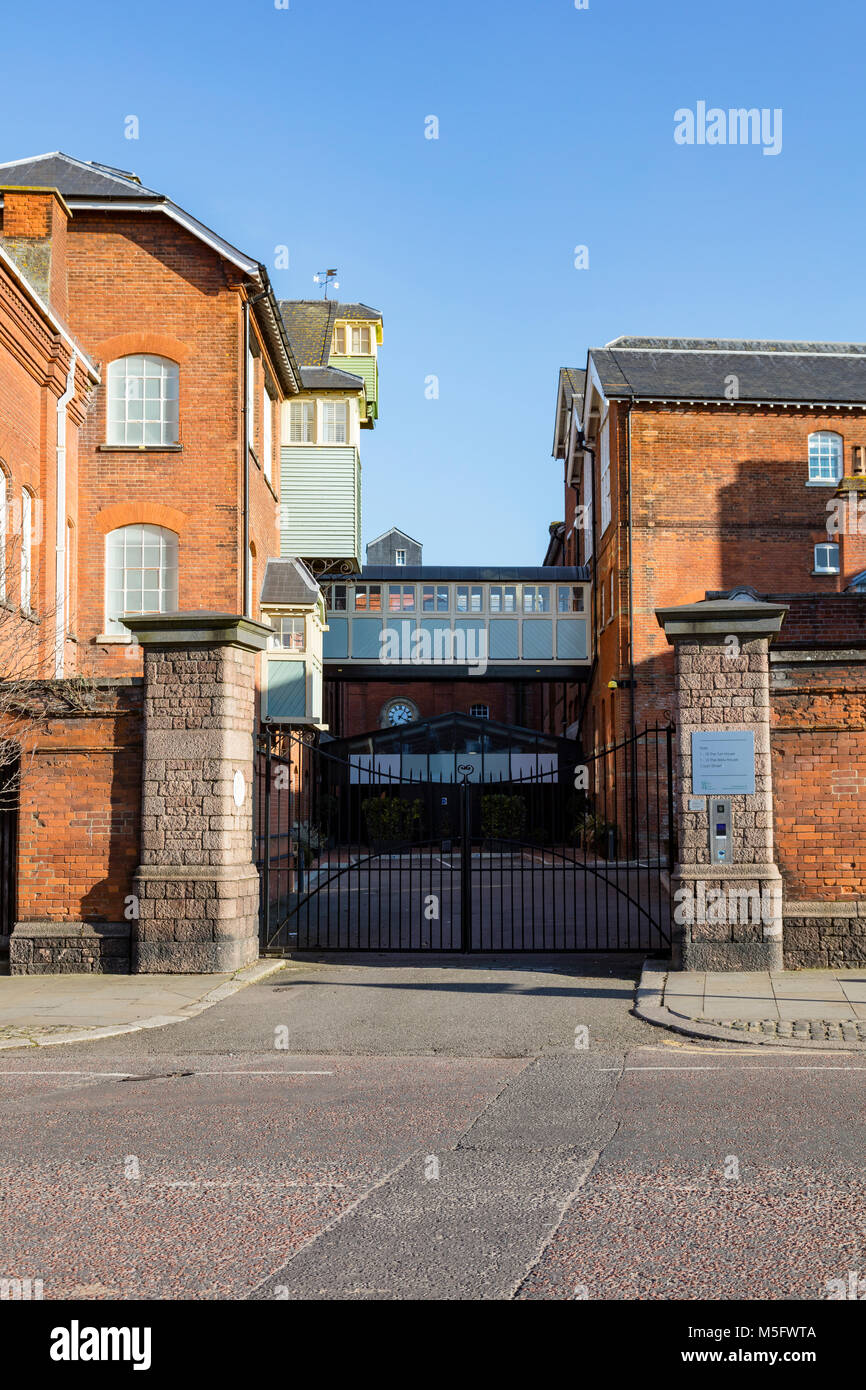 The old Shepherd Neame Brewery in Faversham, now converted to flats and