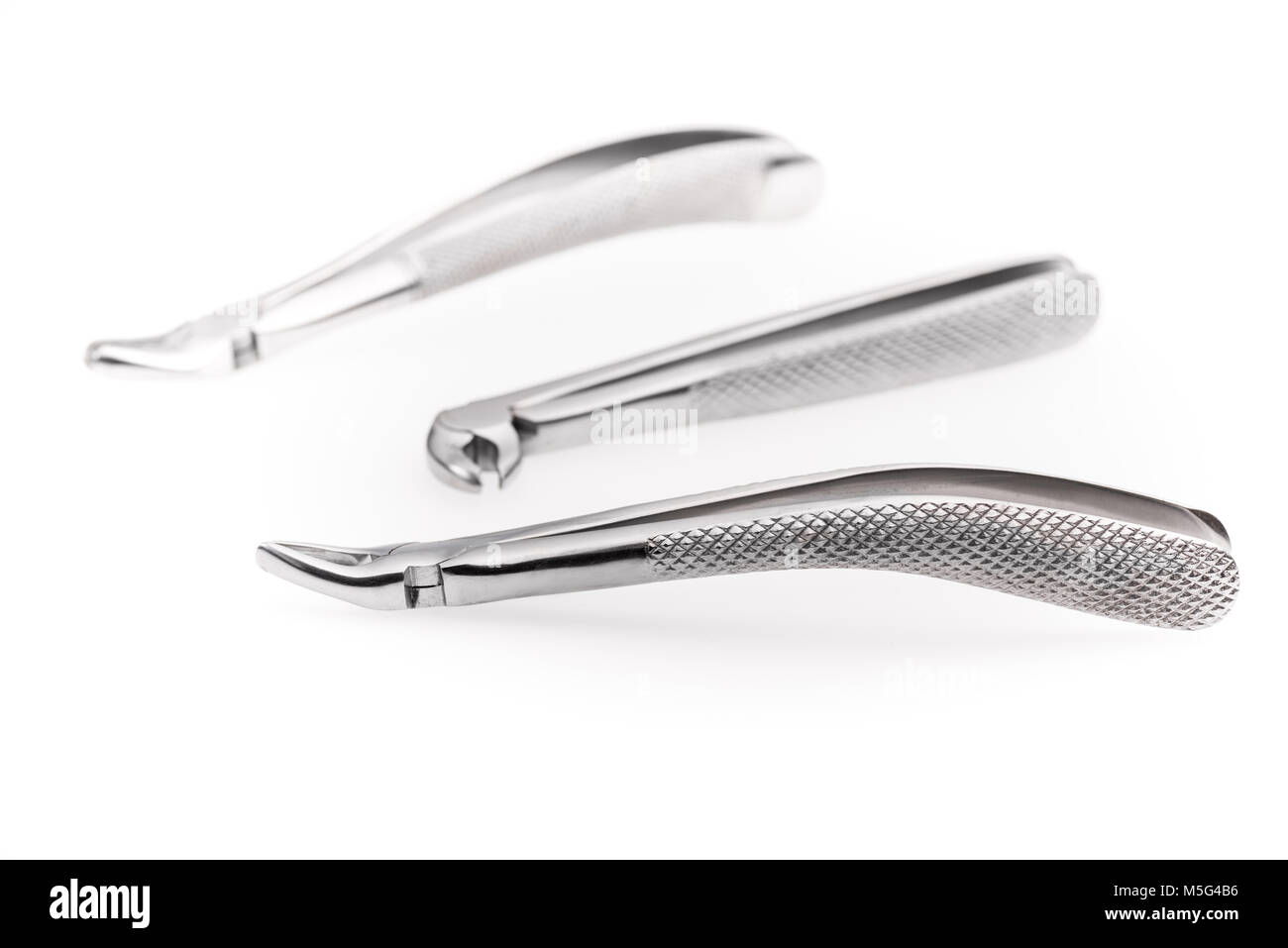 set of dental instruments Stock Photo Alamy