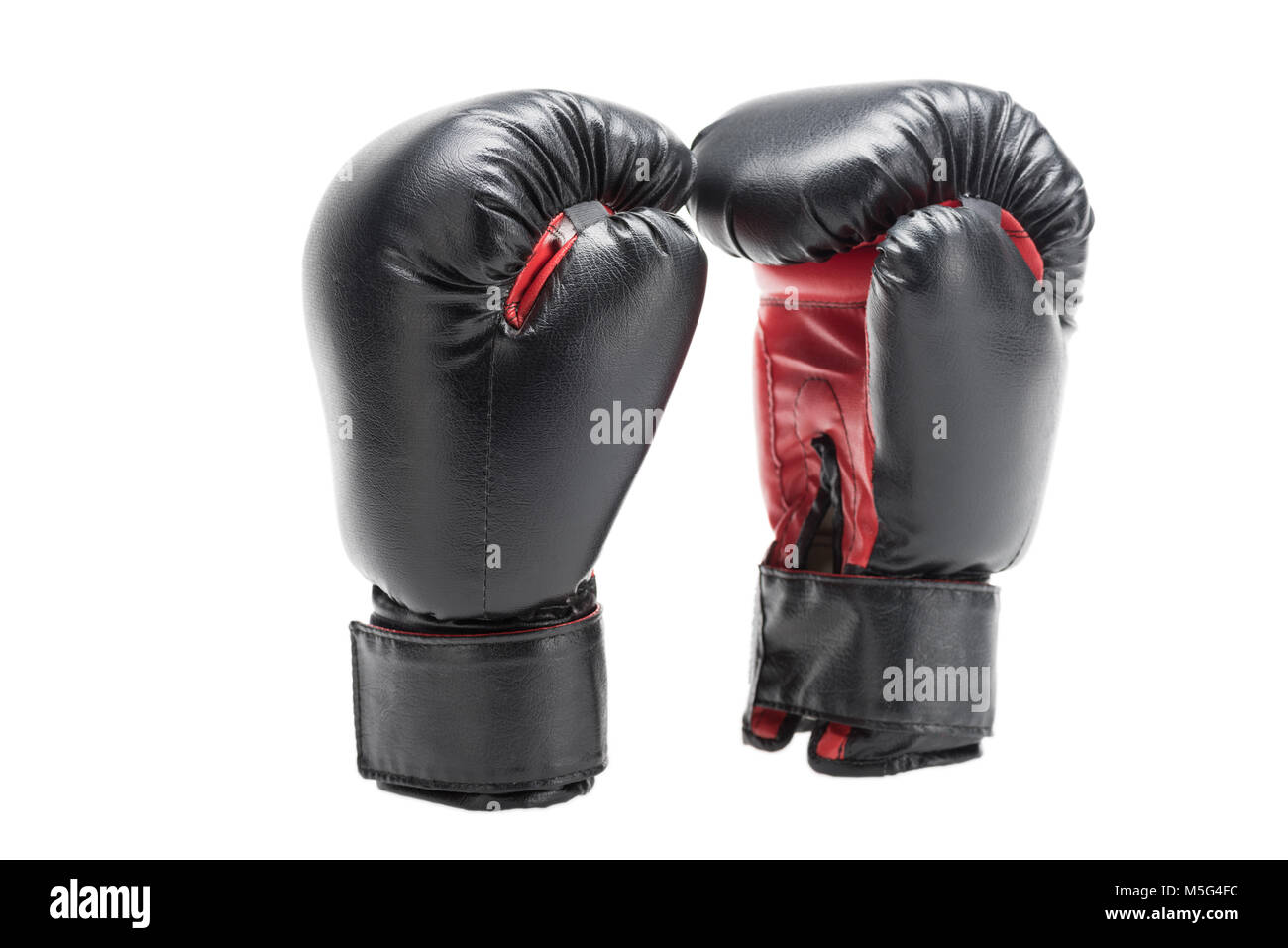 black boxing gloves Stock Photo Alamy