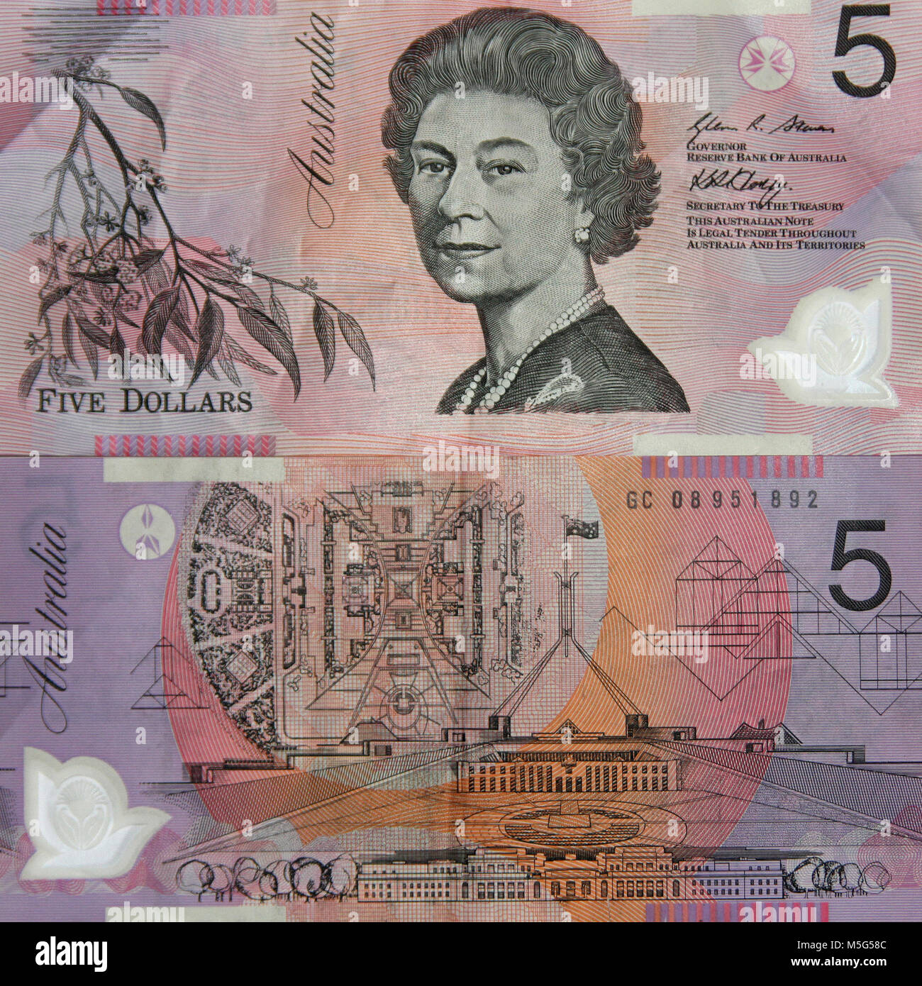 5 Dollar Note Australian High Resolution Stock Photography and Images -  Alamy