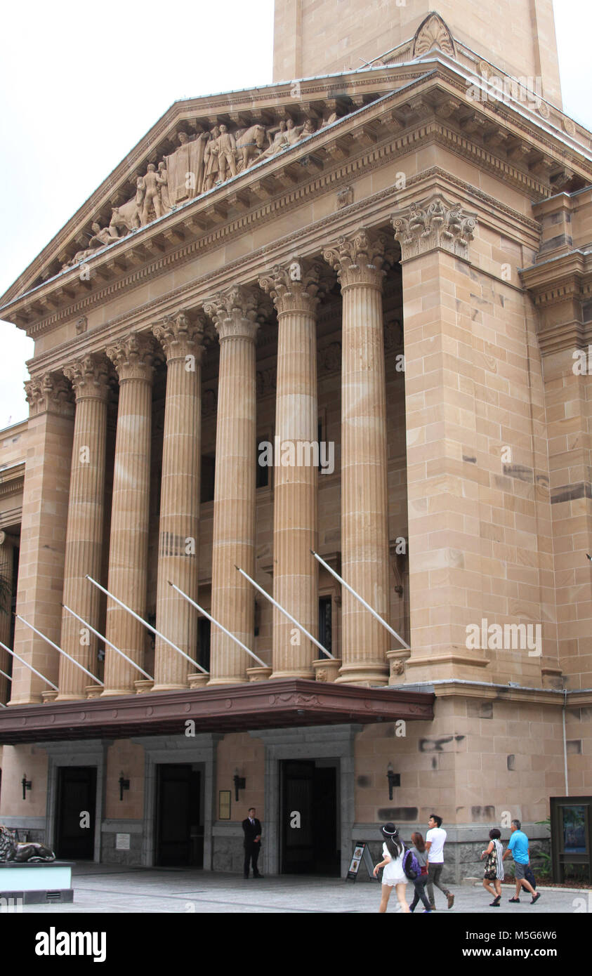 Brisbane City Hall, Brisbane, Australia Stock Photo Alamy