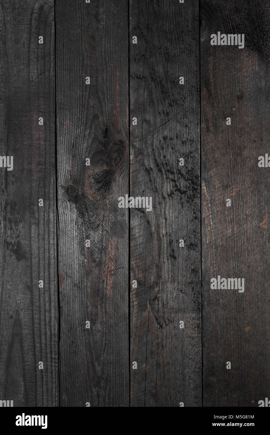 old grunge black wood texture - background Stock Photo - Alamy