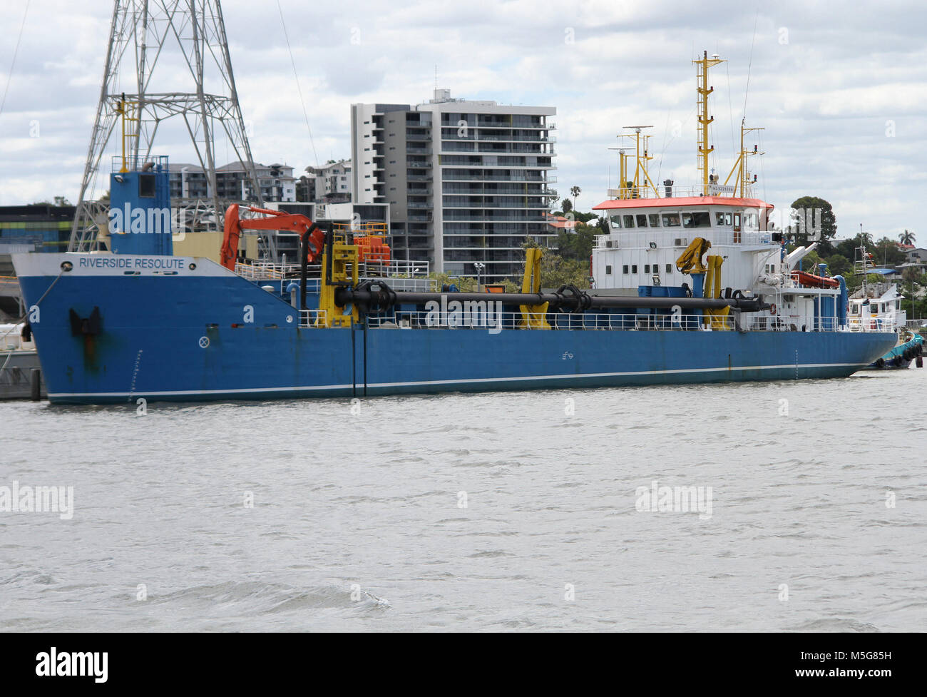 Riverside Resolute Ship, Riverside Marine, Brisbane River, Australia