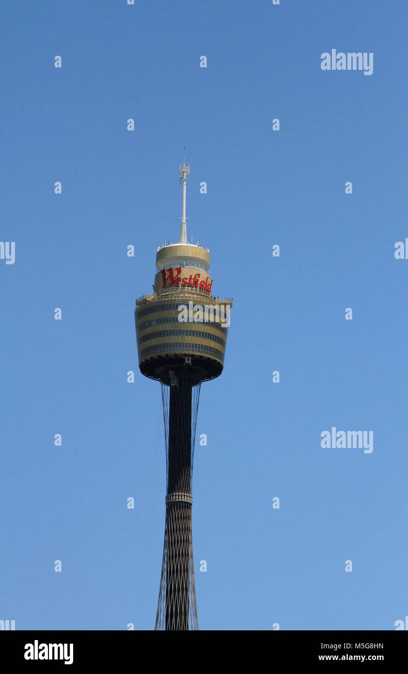 Sydney Tower, Sydney, Australia Stock Photo