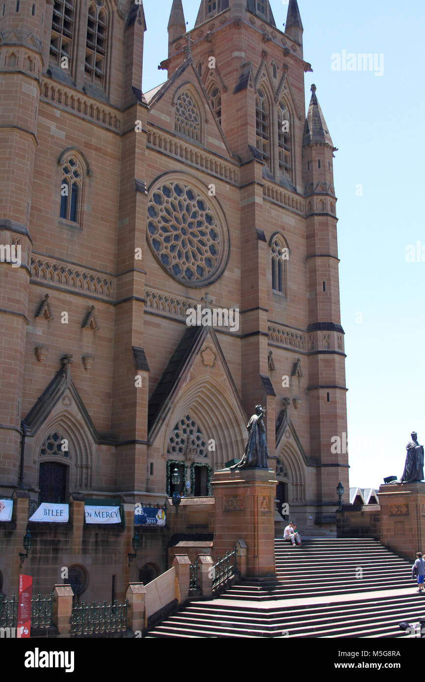 St Mary's Cathedral, Sydney, Australia Stock Photo