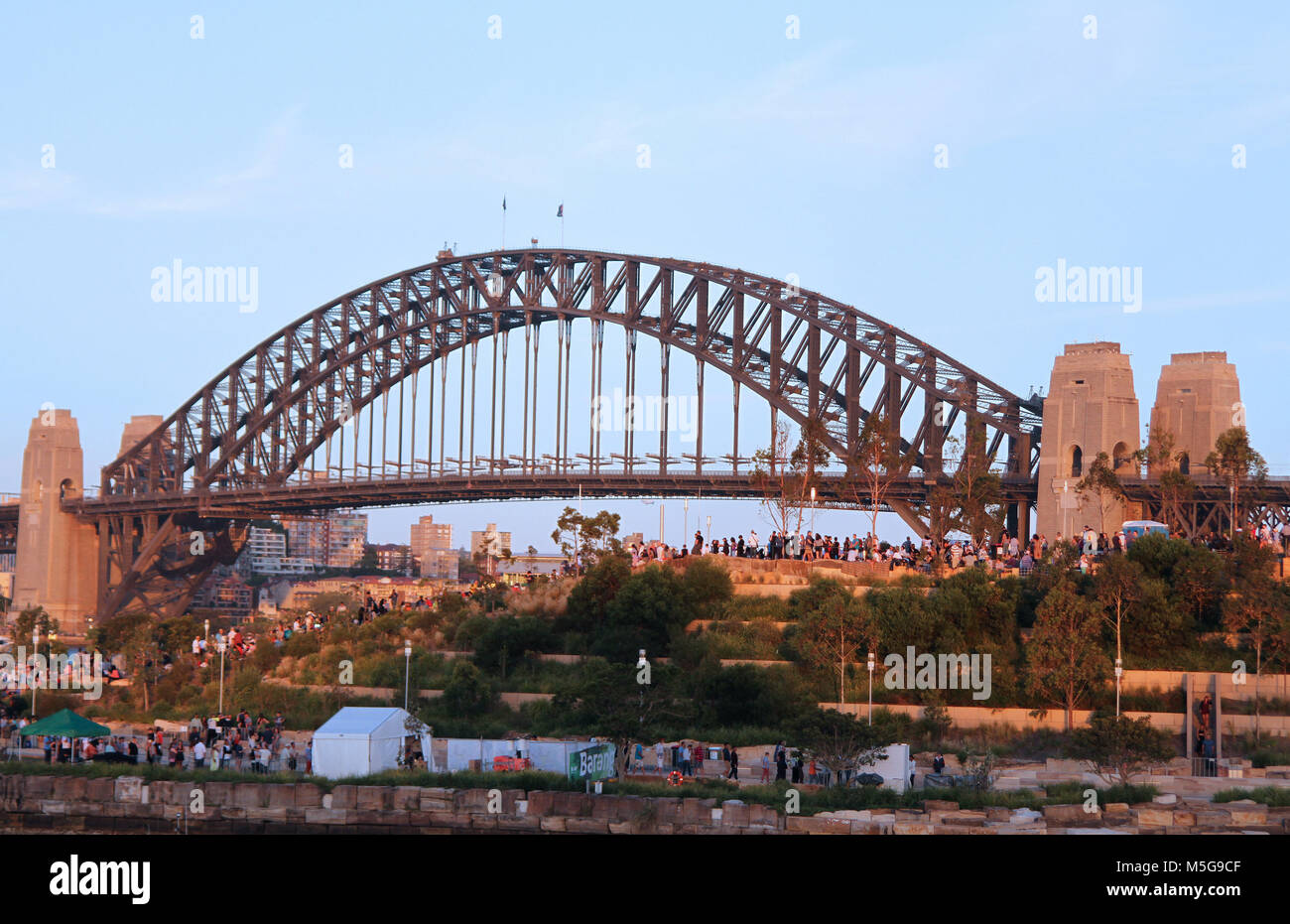 The Sydney Harbour Bridge, Sydney, Australia Stock Photo