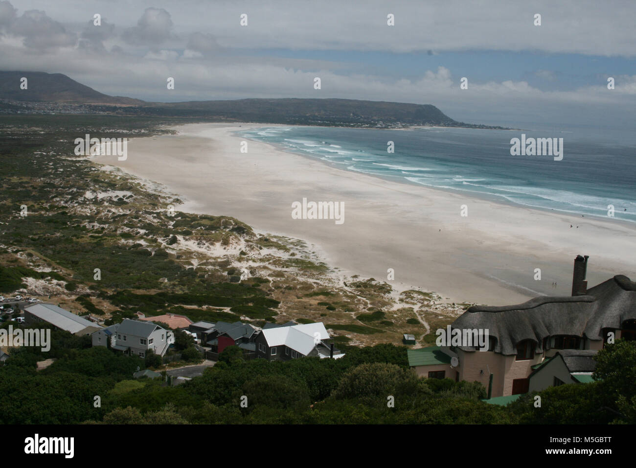 Beach at Noordhoek, Western Cape, South Africa Stock Photo