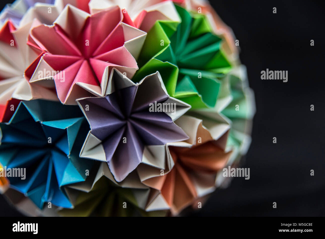 origami ball close up Stock Photo Alamy