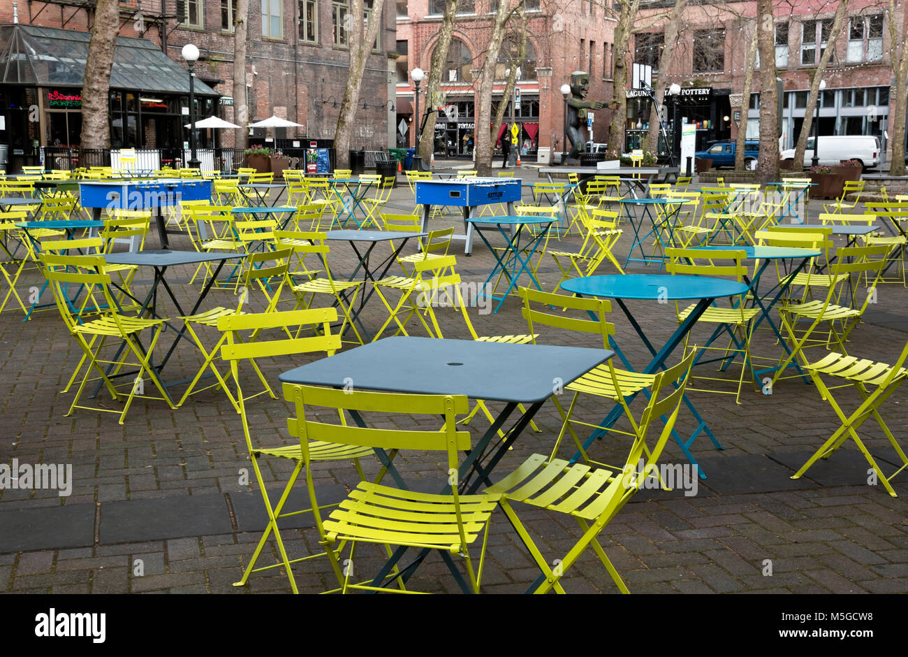Foosball tables downtown hires stock photography and images Alamy