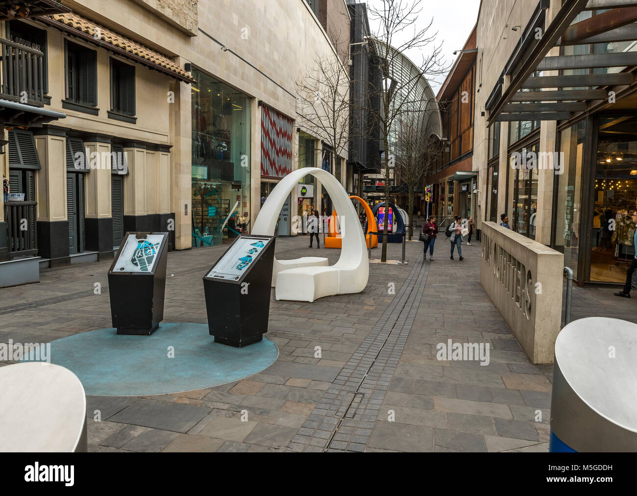 Cabot Circus, Bristol UK Stock Photo Alamy