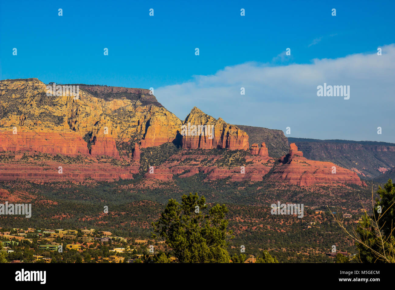 Red Rock Mountains In Northern Arizona Stock Photo Alamy