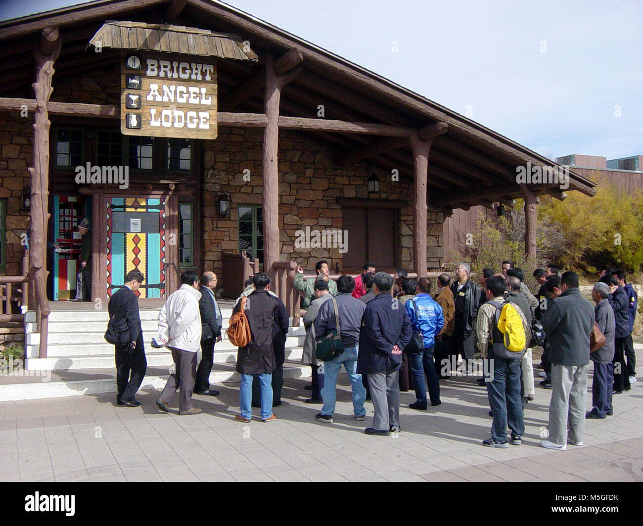 Bright Angel Lodge Grand Canyon High Resolution Stock Photography And Images Alamy