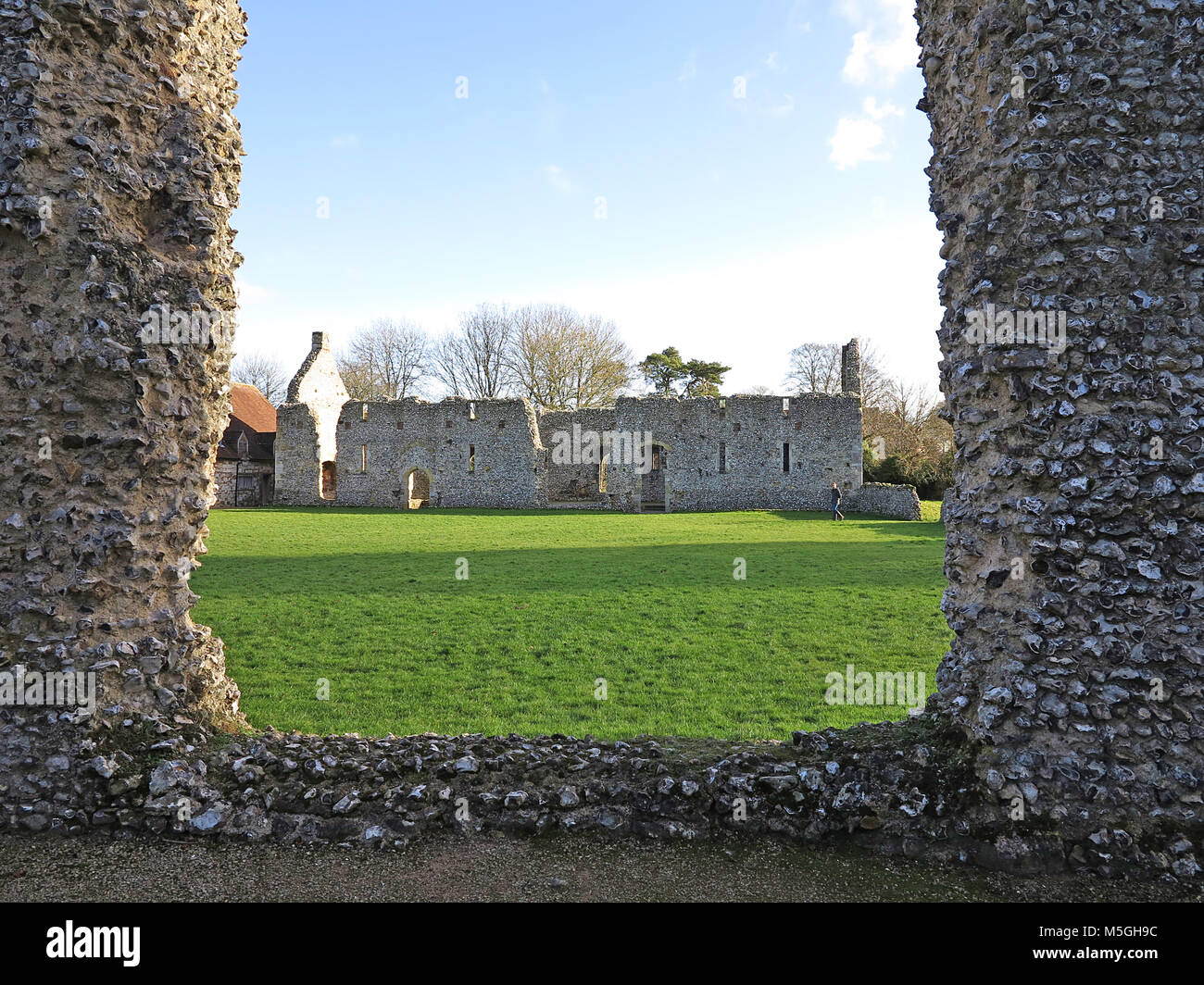 waltham palace ruins hampshire hires stock photography and