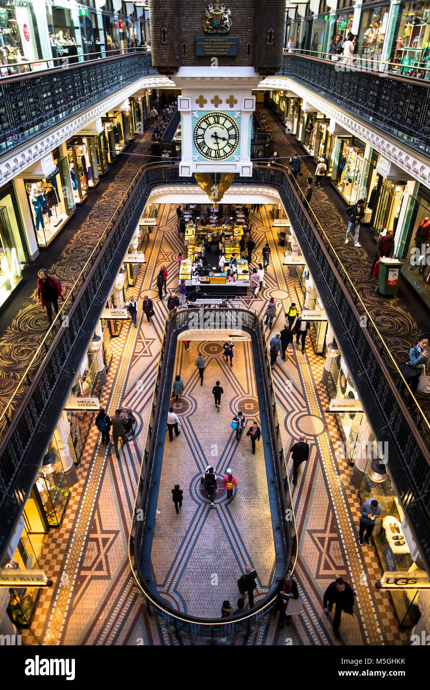 The Queen Victoria Building is an outstanding example of the grand retail  buildings from the Victorian-Federation era in Australia Stock Photo - Alamy
