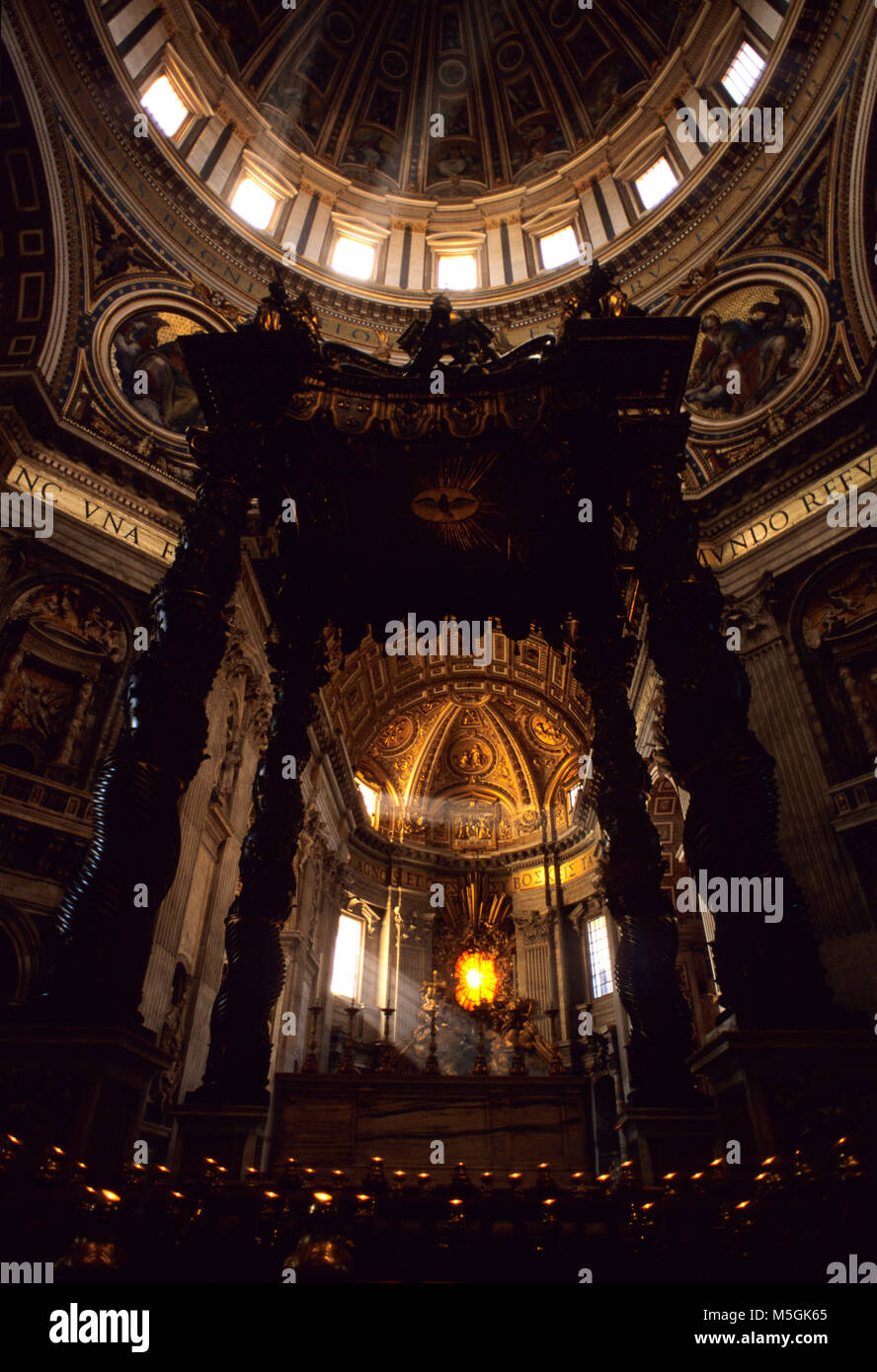 italy, lazio, rome, saint peter's basilica Stock Photo