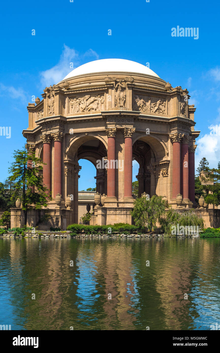 Palace of Fine Arts San Francisco California Stock Photo
