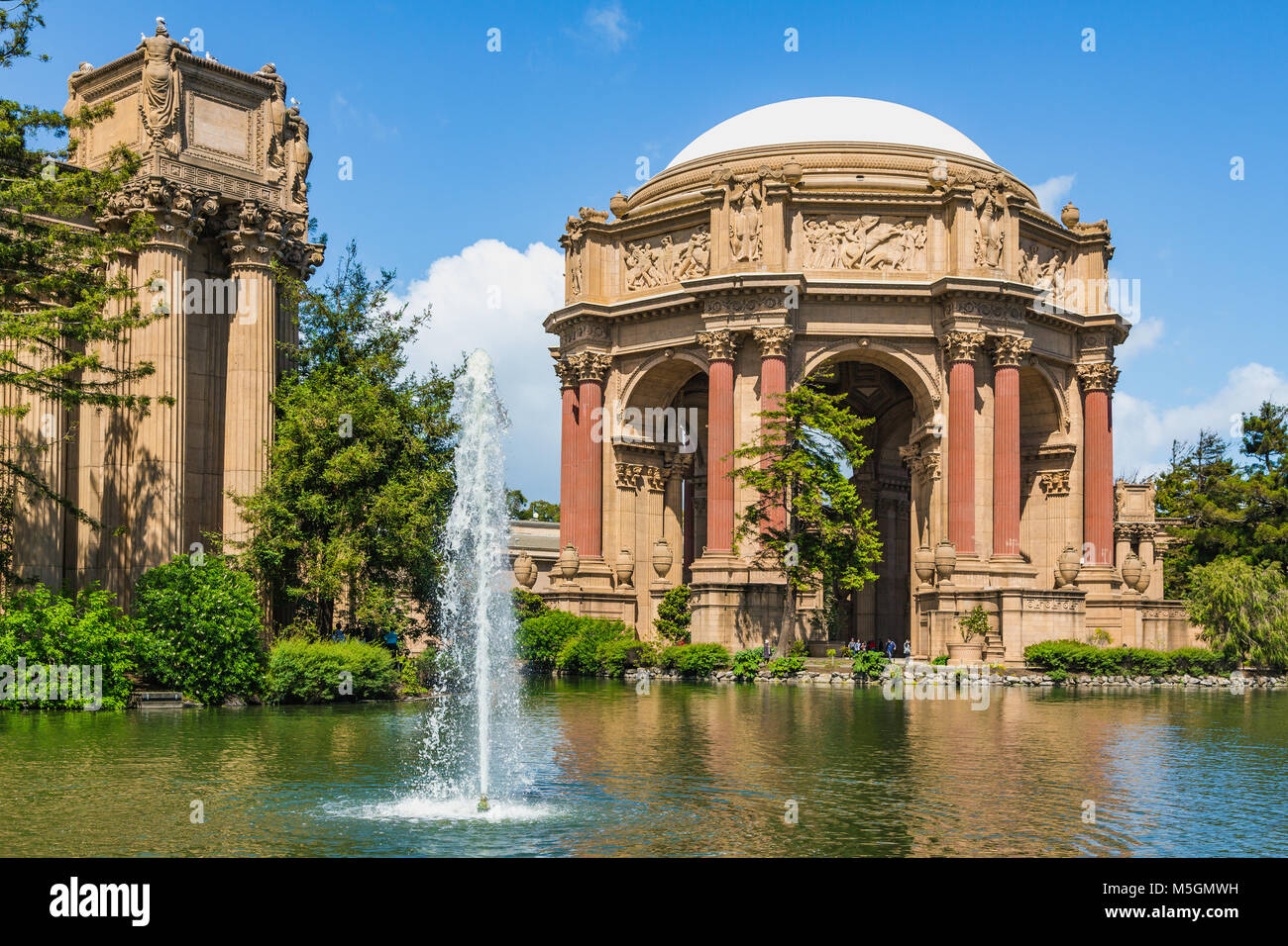 Palace of fine arts at San Francisco, California Stock Photo - Alamy