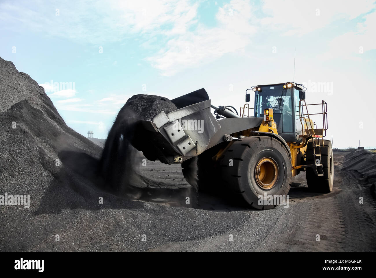 Manganese Mining and processing Stock Photo Alamy