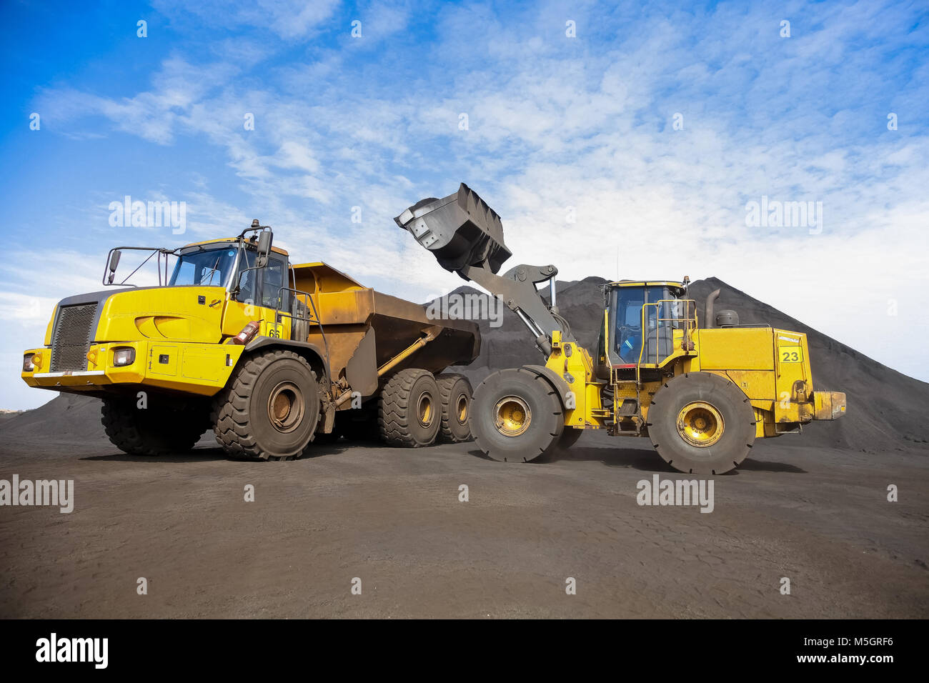 Manganese Mining and processing Stock Photo Alamy
