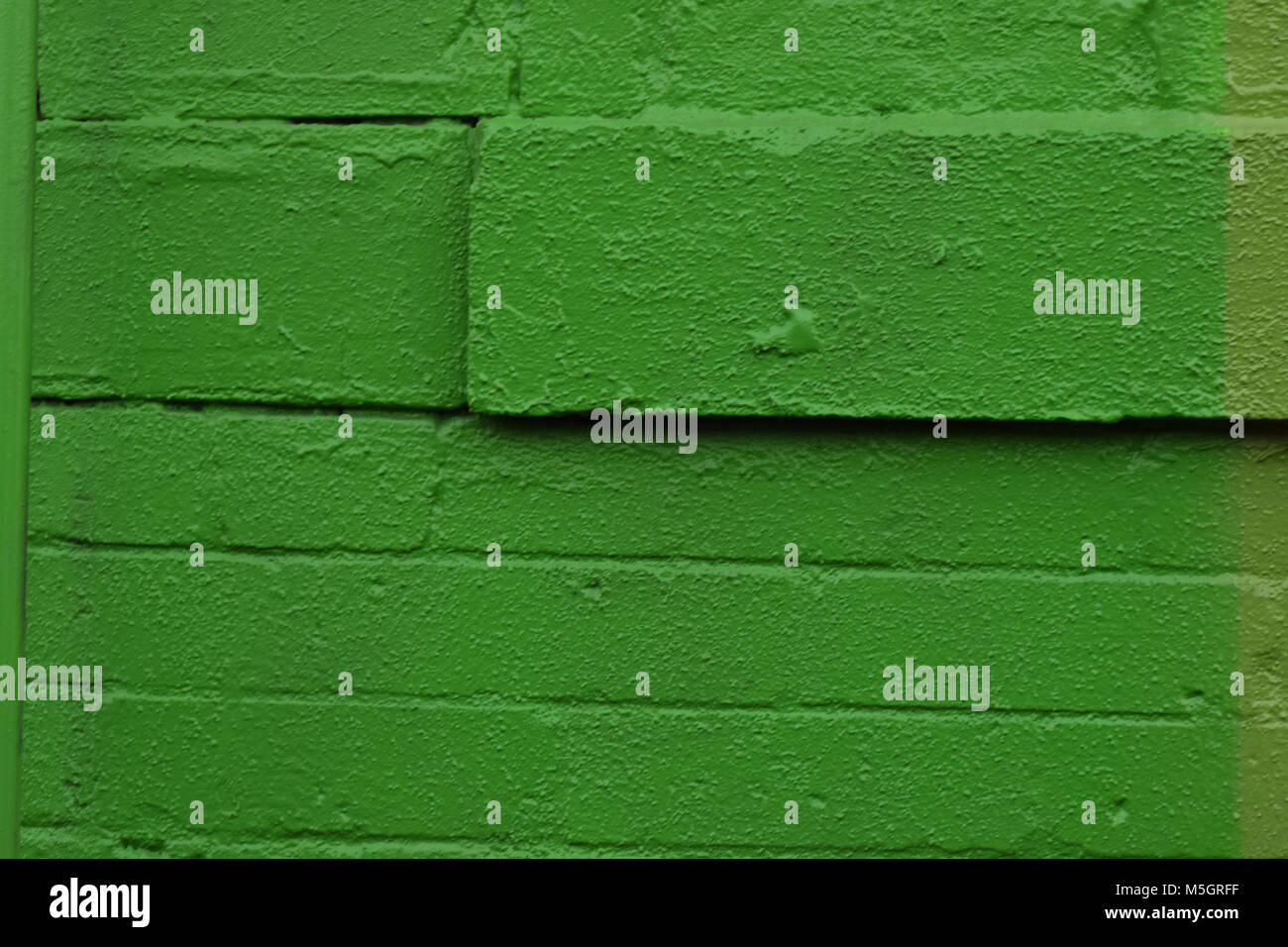 Green Brick Closeup texture background Stock Photo - Alamy