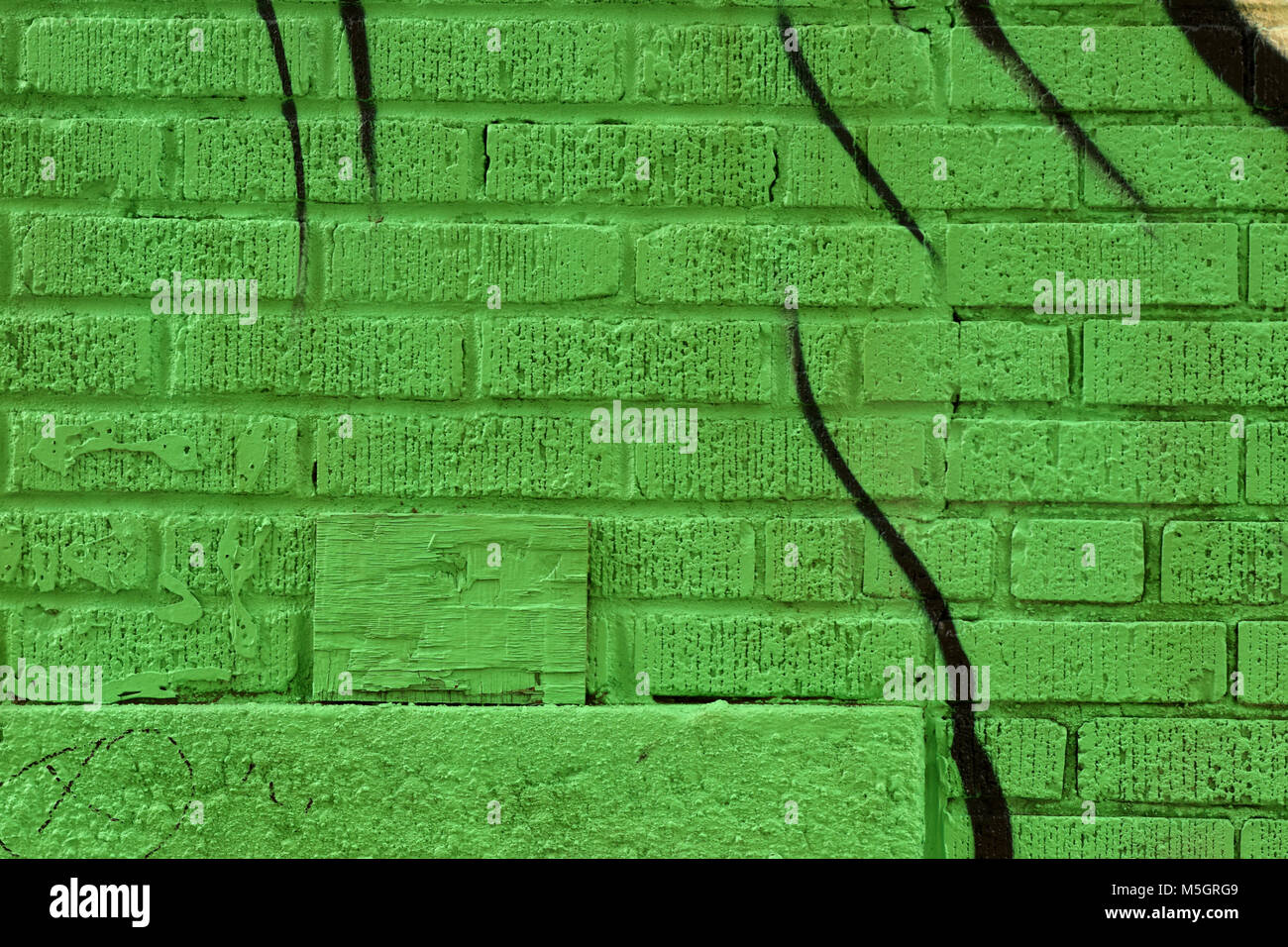 Green Brick Closeup texture background Stock Photo - Alamy