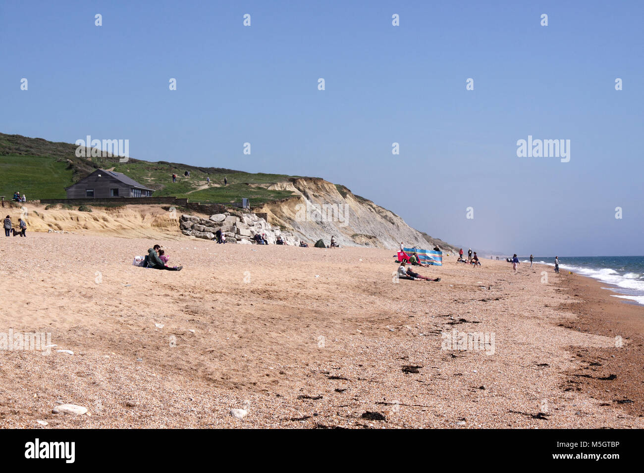 HIVE BEACH BURTON BRADSTOCK DORSET. UK Stock Photo - Alamy