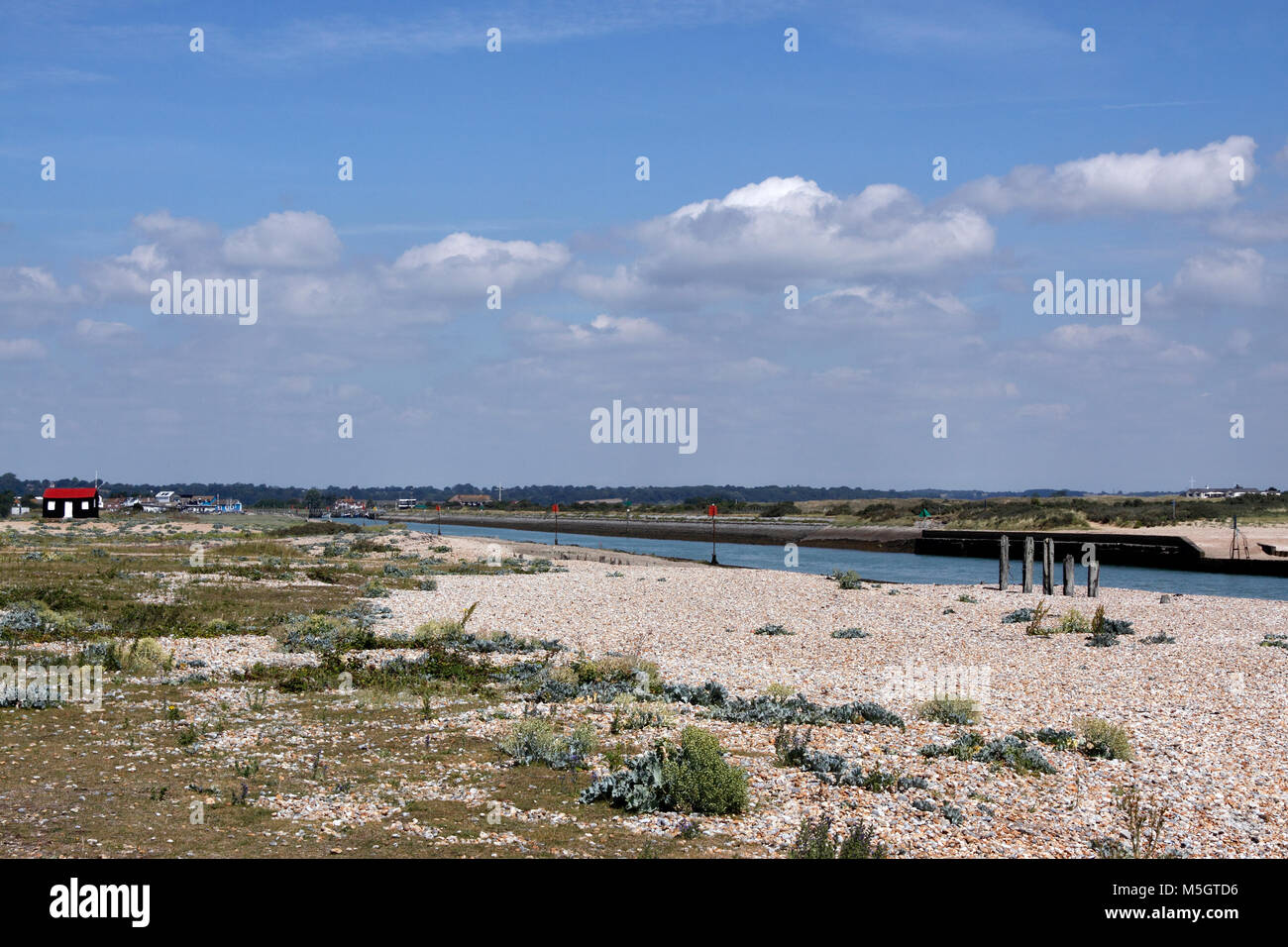RYE HARBOUR NATURE RESERVE EAST SUSSEX UK Stock Photo