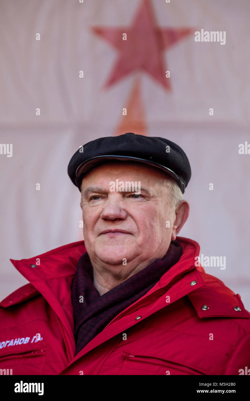 Gennady zyuganov front hires stock photography and images Alamy