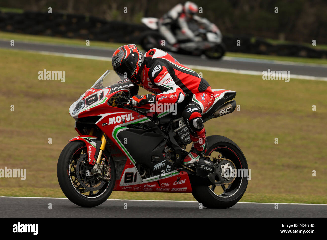 Saturday 24 February 18 Fim Superbike World Championship Stock Photo Alamy