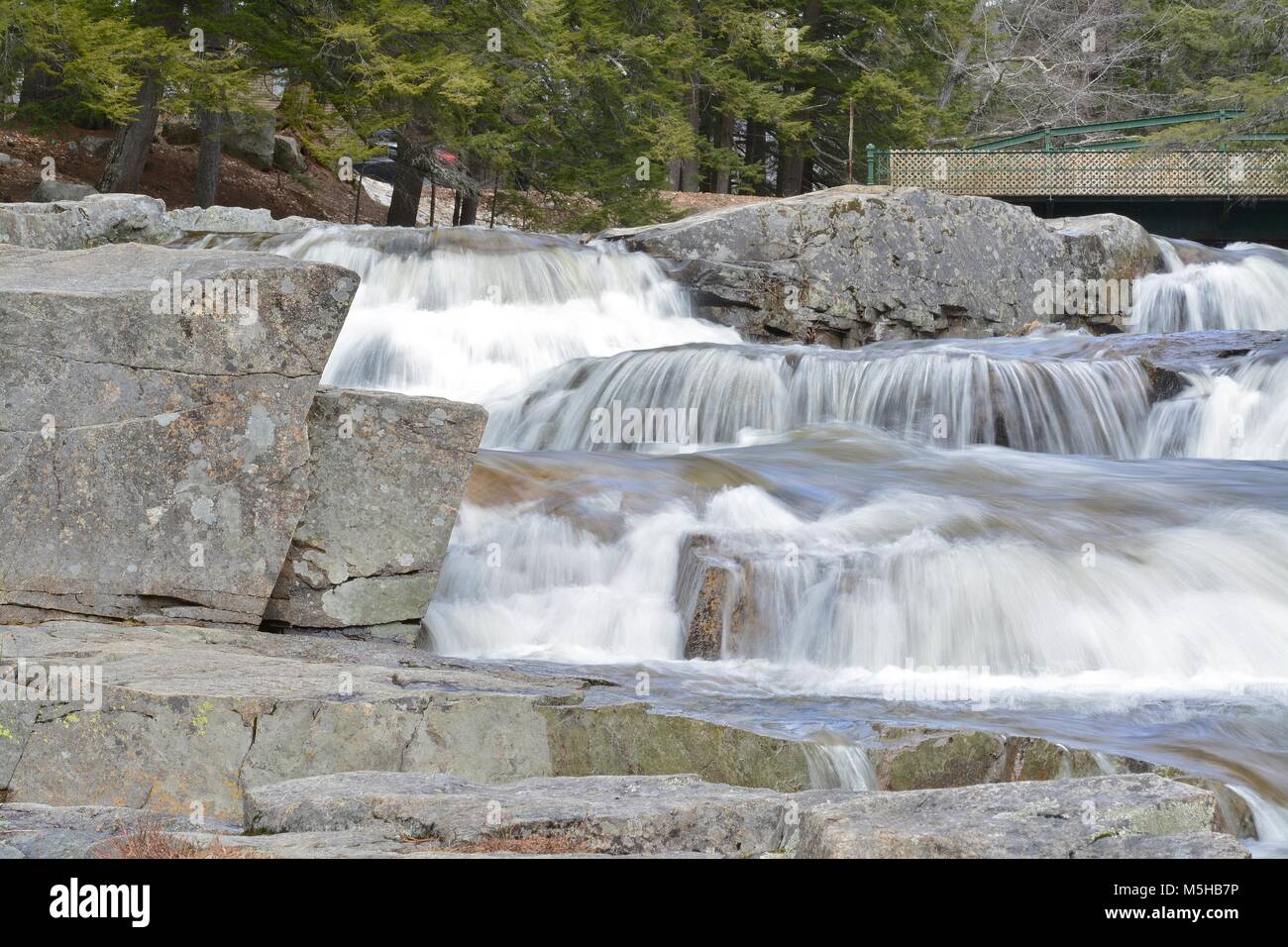 Jackson Falls, NH Stock Photo Alamy