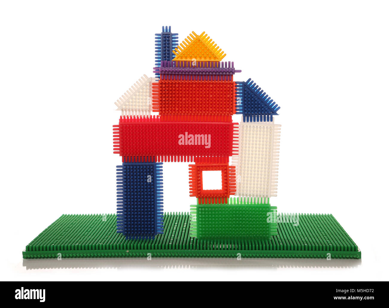stickle bricks red bucket