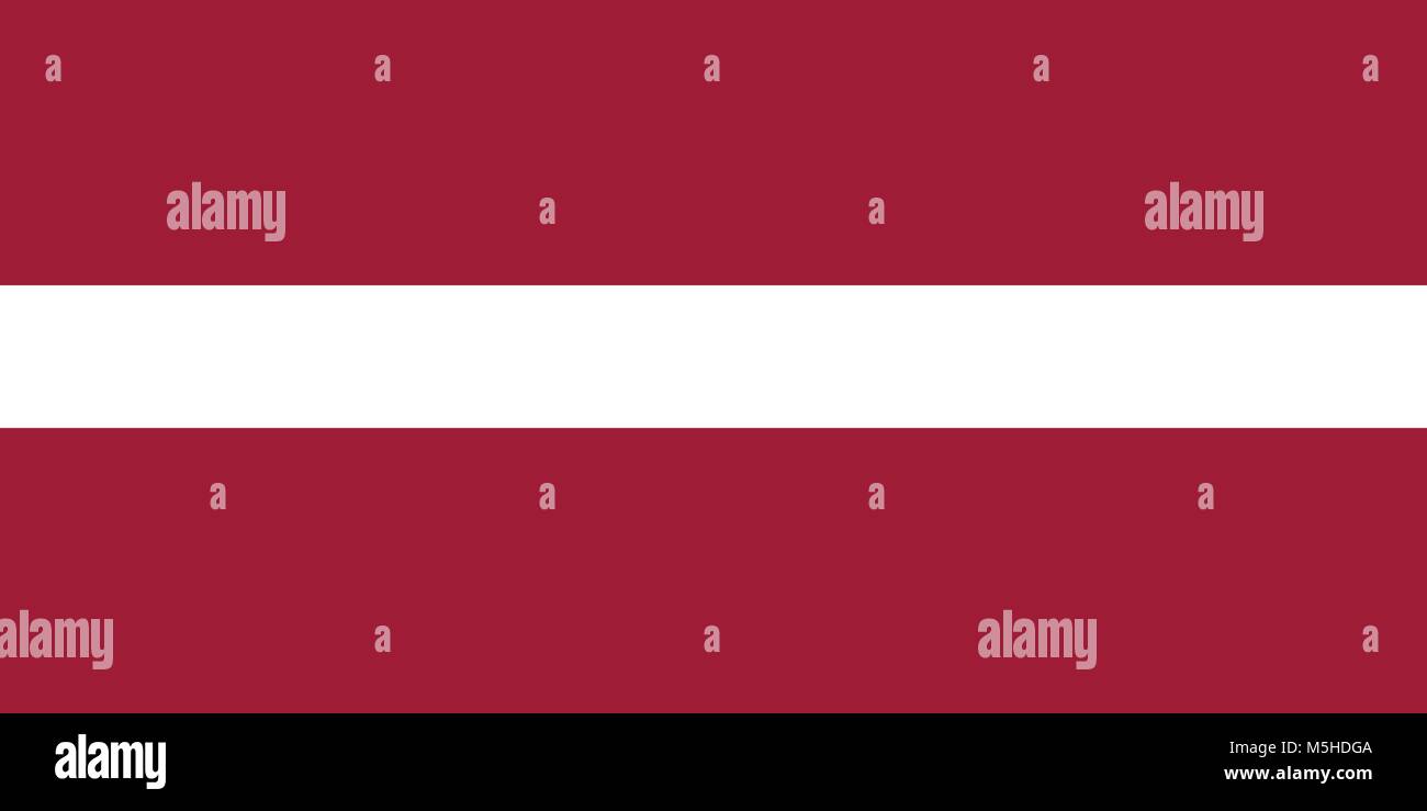 Flag of Latvia Stock Vector